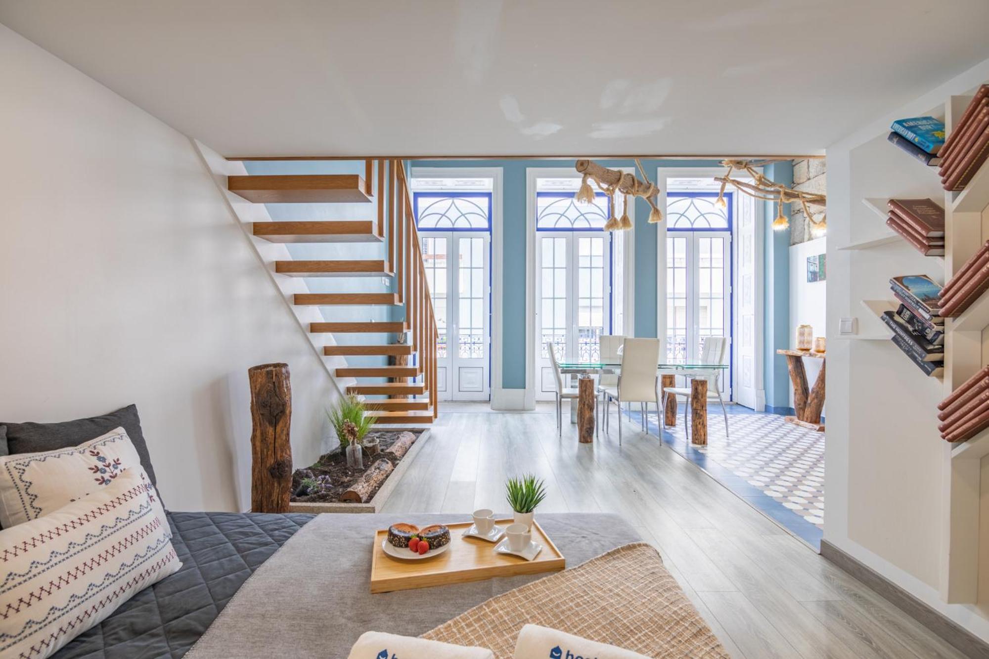 Ferienwohnung Deluxe Spacious Flats w Mezzanine by Host Wise Porto Exterior foto