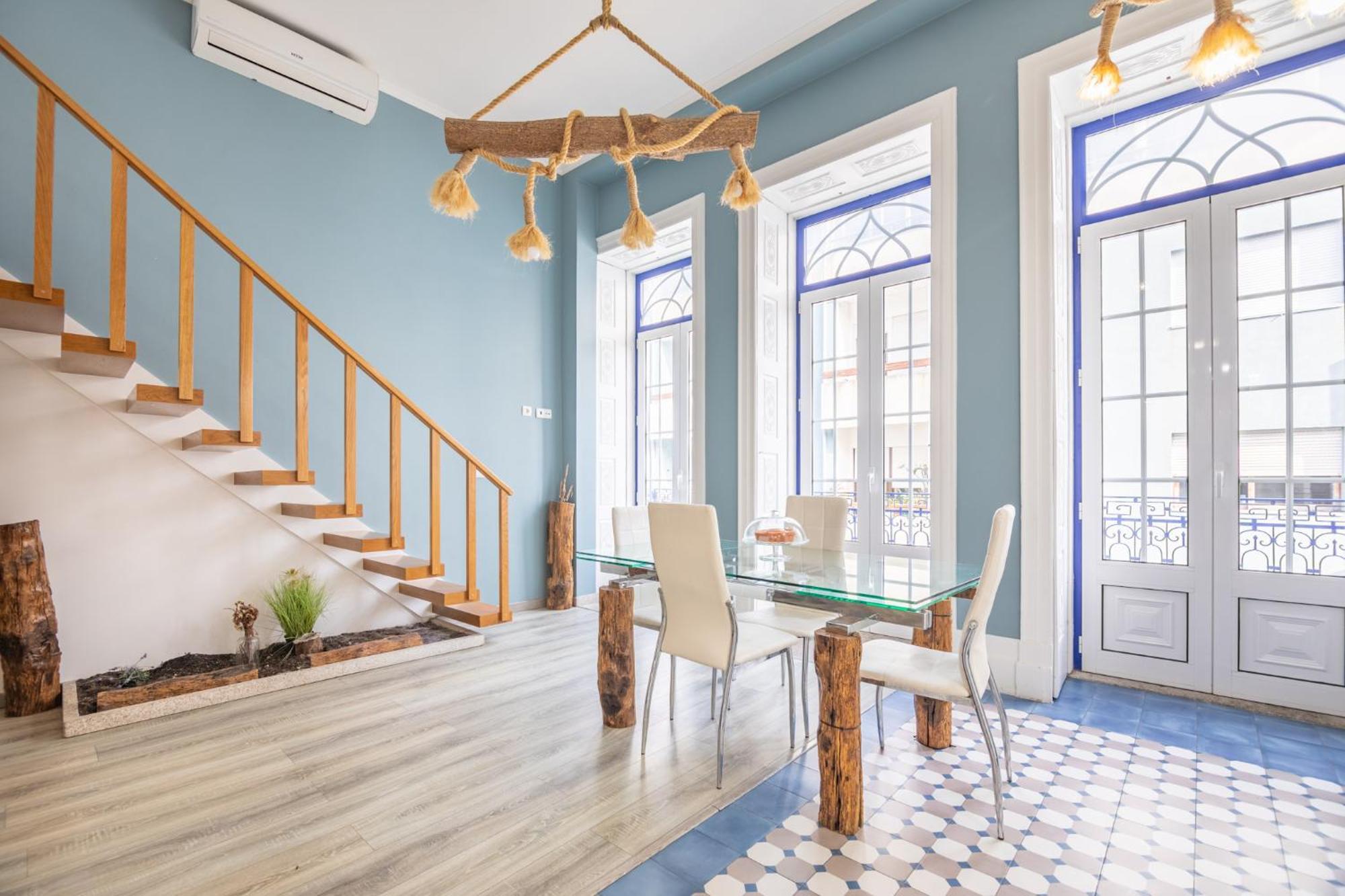 Ferienwohnung Deluxe Spacious Flats w Mezzanine by Host Wise Porto Zimmer foto