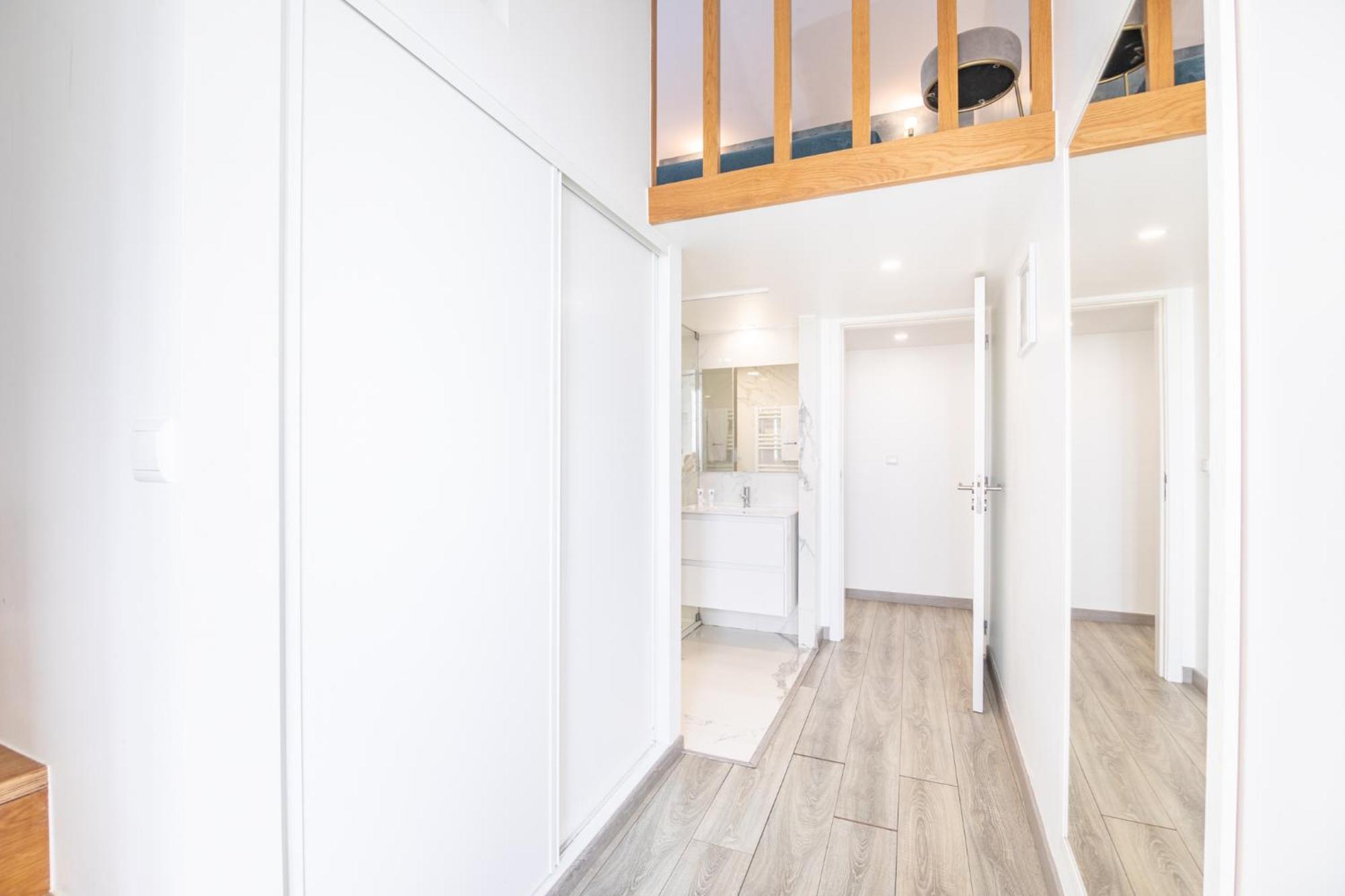 Ferienwohnung Deluxe Spacious Flats w Mezzanine by Host Wise Porto Zimmer foto